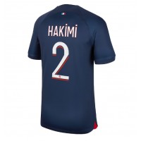 Koszulka piłkarska Paris Saint-Germain Achraf Hakimi #2 Strój Domowy 2023-24 tanio Krótki Rękaw